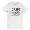 Idaho Cycling Men/Unisex T-Shirt-White-Allegiant Goods Co. Vintage Sports Apparel