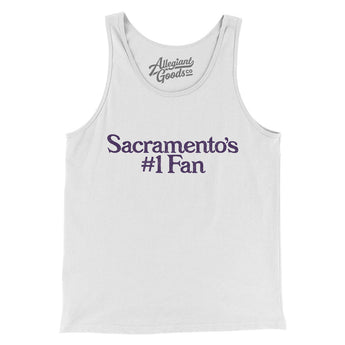 Sacramento's Number 1 Fan Men/Unisex Tank Top-Allegiant Goods Co. Vintage Sports Apparel