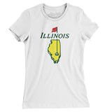 Illinois Golf Women's T-Shirt-Allegiant Goods Co. Vintage Sports Apparel