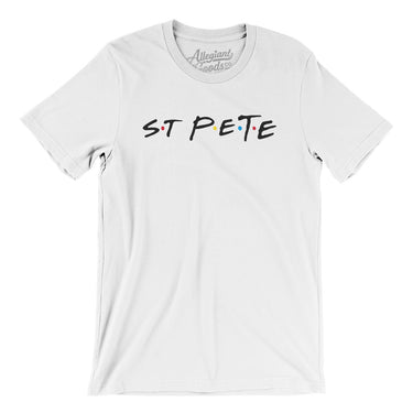 St Pete Friends Men/Unisex T-Shirt-Allegiant Goods Co. Vintage Sports Apparel