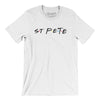St Pete Friends Men/Unisex T-Shirt-White-Allegiant Goods Co. Vintage Sports Apparel