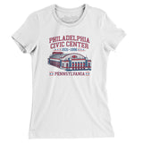 Philadelphia Civic Center Women's T-Shirt-Allegiant Goods Co. Vintage Sports Apparel