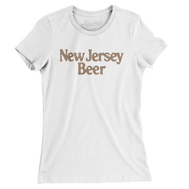 New Jersey Beer Women's T-Shirt-Allegiant Goods Co. Vintage Sports Apparel