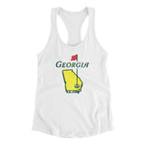 Georgia Golf Women's Racerback Tank-Allegiant Goods Co. Vintage Sports Apparel