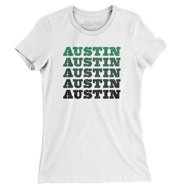 Austin Repeat Women's T-Shirt-Allegiant Goods Co. Vintage Sports Apparel