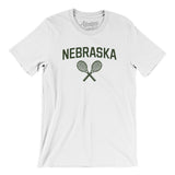 Nebraska Tennis in White Color