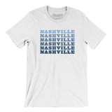 Nashville Repeat Men/Unisex T-Shirt-White-Allegiant Goods Co. Vintage Sports Apparel