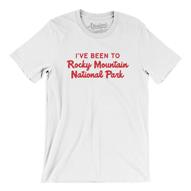 I've Been To Rocky Mountain National Park Men/Unisex T-Shirt-Allegiant Goods Co. Vintage Sports Apparel