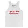 I've Been To Green Bay Men/Unisex Tank Top-White-Allegiant Goods Co. Vintage Sports Apparel