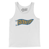 Golden State Pennant Men/Unisex Tank Top-Allegiant Goods Co. Vintage Sports Apparel