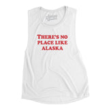 There's No Place Like Alaska Women's Flowey Scoopneck Muscle Tank-Allegiant Goods Co. Vintage Sports Apparel