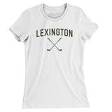 Lexington Golf Women's T-Shirt-White-Allegiant Goods Co. Vintage Sports Apparel