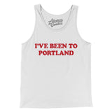 I've Been To Portland Men/Unisex Tank Top-Allegiant Goods Co. Vintage Sports Apparel