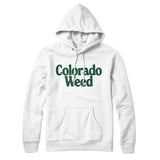Colorado Weed Hoodie-Allegiant Goods Co. Vintage Sports Apparel