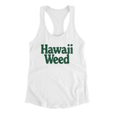 Hawaii Weed Women's Racerback Tank-Allegiant Goods Co. Vintage Sports Apparel