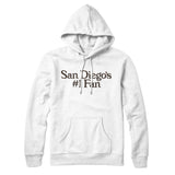 San Diego's Number 1 Fan Hoodie-Allegiant Goods Co. Vintage Sports Apparel