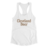 Cleveland Beer Women's Racerback Tank-Allegiant Goods Co. Vintage Sports Apparel