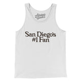 San Diego's Number 1 Fan Men/Unisex Tank Top-Allegiant Goods Co. Vintage Sports Apparel