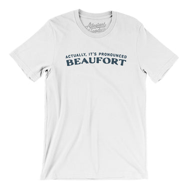 Actually It's Pronounced Beaufort in White Color