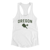 Oregon Pickleball in White Color