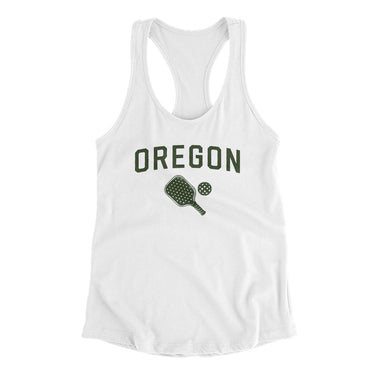 Oregon Pickleball in White Color