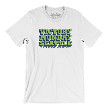 Victory Monday Seattle Men/Unisex T-Shirt-Allegiant Goods Co. Vintage Sports Apparel