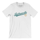 Jacksonville Vintage Script Men/Unisex T-Shirt-Allegiant Goods Co. Vintage Sports Apparel