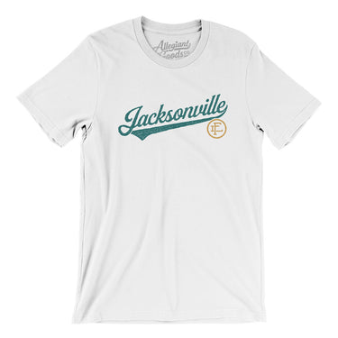 Jacksonville Vintage Script Men/Unisex T-Shirt-Allegiant Goods Co. Vintage Sports Apparel