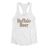 Buffalo Beer Women's Racerback Tank-Allegiant Goods Co. Vintage Sports Apparel