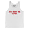 I've Been To Tampa Men/Unisex Tank Top-White-Allegiant Goods Co. Vintage Sports Apparel