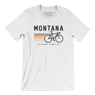Montana Cycling Men/Unisex T-Shirt-Allegiant Goods Co. Vintage Sports Apparel