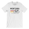 Montana Cycling Men/Unisex T-Shirt-White-Allegiant Goods Co. Vintage Sports Apparel