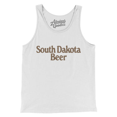 South Dakota Beer Men/Unisex Tank Top-Allegiant Goods Co. Vintage Sports Apparel