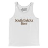 South Dakota Beer Men/Unisex Tank Top-White-Allegiant Goods Co. Vintage Sports Apparel