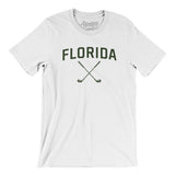 Florida Golf Men/Unisex T-Shirt-White-Allegiant Goods Co. Vintage Sports Apparel