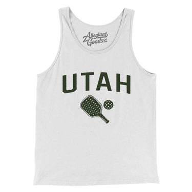 Utah Pickleball in White Color
