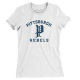 Pittsburgh Rebels Women's T-Shirt-Allegiant Goods Co. Vintage Sports Apparel