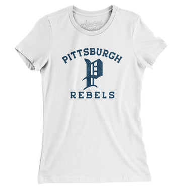 Pittsburgh Rebels Women's T-Shirt-Allegiant Goods Co. Vintage Sports Apparel