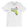 Florida Golf Men/Unisex T-Shirt-White-Allegiant Goods Co. Vintage Sports Apparel