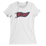 Atlanta Pennant Women's T-Shirt-Allegiant Goods Co. Vintage Sports Apparel