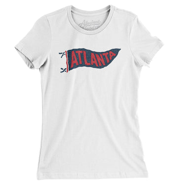 Atlanta Pennant Women's T-Shirt-Allegiant Goods Co. Vintage Sports Apparel