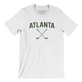 Atlanta Golf Men/Unisex T-Shirt-White-Allegiant Goods Co. Vintage Sports Apparel