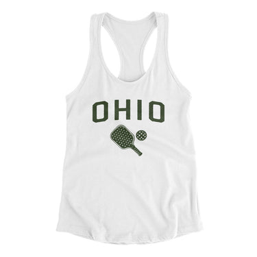Ohio Pickleball in White Color