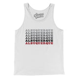 Albuquerque Repeat Men/Unisex Tank Top-Allegiant Goods Co. Vintage Sports Apparel