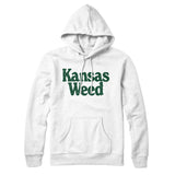 Kansas Weed Hoodie-Allegiant Goods Co. Vintage Sports Apparel