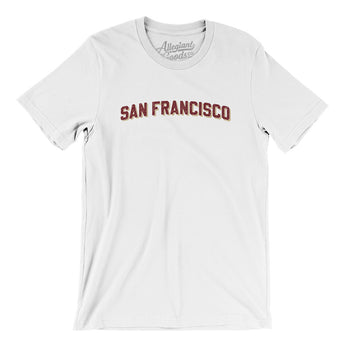 San Francisco Varsity Men/Unisex T-Shirt-Allegiant Goods Co. Vintage Sports Apparel