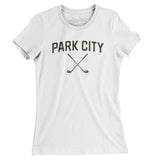 Park City Golf Women's T-Shirt-White-Allegiant Goods Co. Vintage Sports Apparel