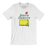 South Dakota Golf Men/Unisex T-Shirt-White-Allegiant Goods Co. Vintage Sports Apparel
