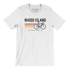 Rhode Island Cycling Men/Unisex T-Shirt-White-Allegiant Goods Co. Vintage Sports Apparel