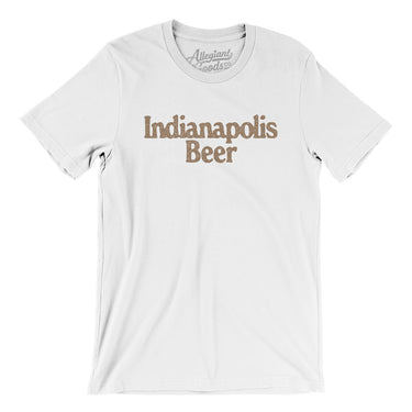 Indianapolis Beer Men/Unisex T-Shirt-Allegiant Goods Co. Vintage Sports Apparel